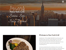 Tablet Screenshot of newyorkgrill.com